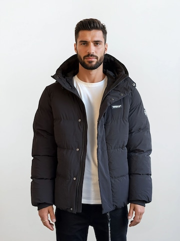 trueprodigy Winter jacket ' Edris ' in Black