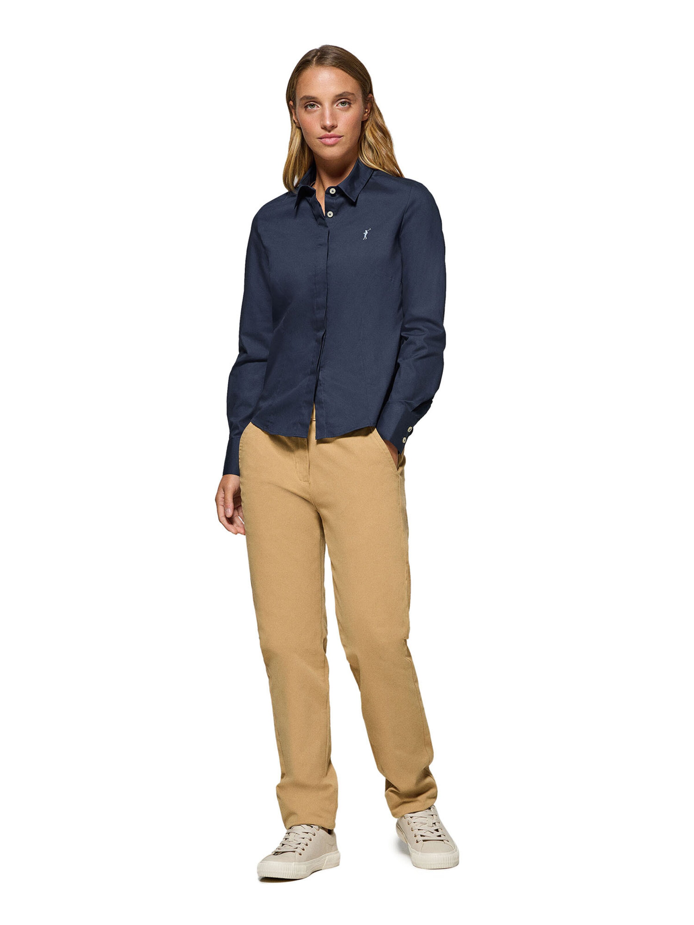 Polo Club Bluse in Blau