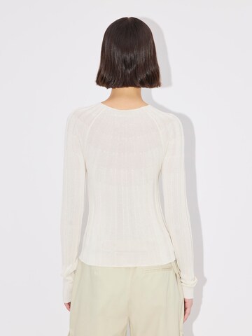 LeGer by Lena Gercke Pullover 'Valeria' i hvid