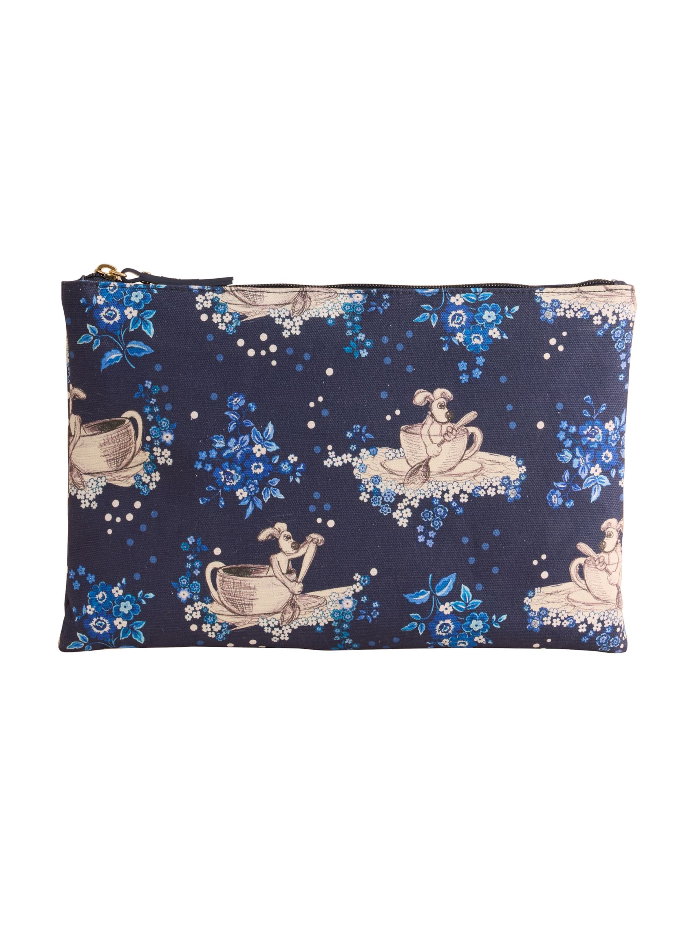 Borsa da viaggio 'Wallace Und Gromit' di Cath Kidston in blu: frontale