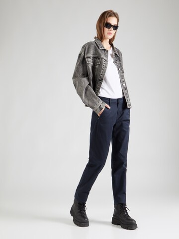 G-Star RAW Regularen Chino hlače 'Kate' | modra barva