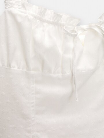 Pull&Bear Jurk in Wit