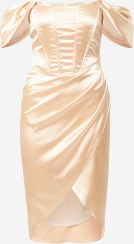 TFNC Kleid 'SHARON' in Beige: predná strana