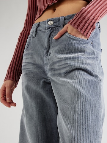 Wide leg Jeans de la BDG Urban Outfitters pe albastru