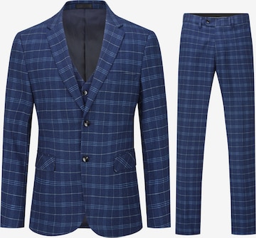 YOUTHUP Slim fit Suit in Blue: front
