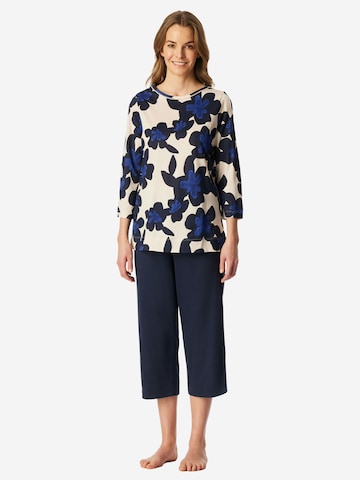 SCHIESSER Pajama in Blue: front
