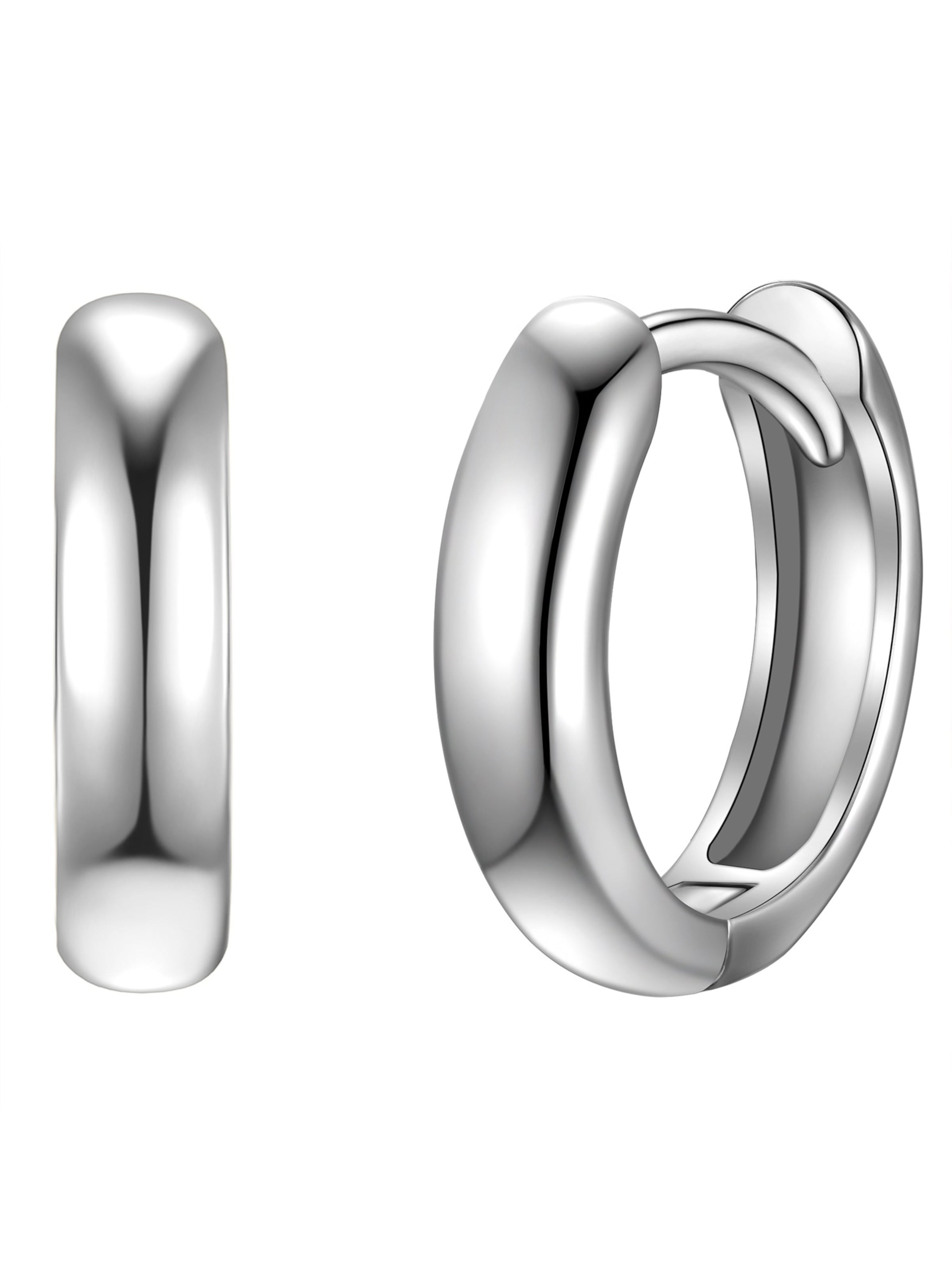 Rafaela Donata Earrings in Silver: front