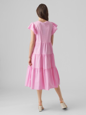 VERO MODA Платье 'Jarlotte' в Ярко-розовый