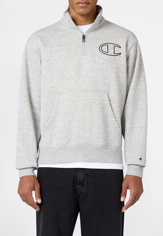 Champion Authentic Athletic Apparel Sweatshirt in Grey: front