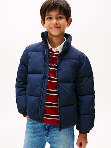 TOMMY HILFIGER Übergangsjacke in Blau