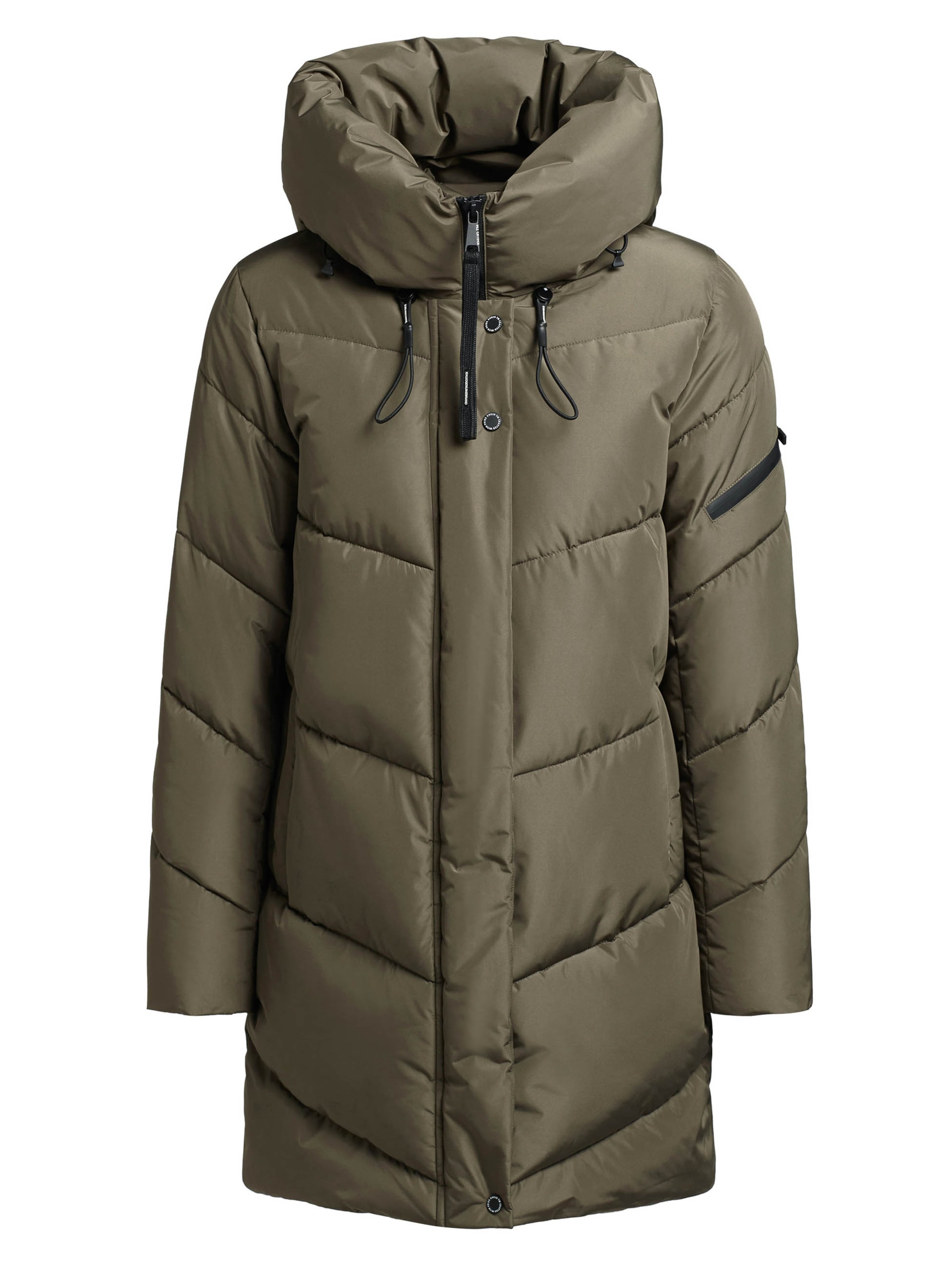 khujo Зимняя куртка 'Jordis 4' в Зеленый: спереди