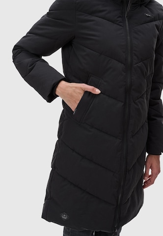 Ragwear Winter Coat 'Rebelka' in Black