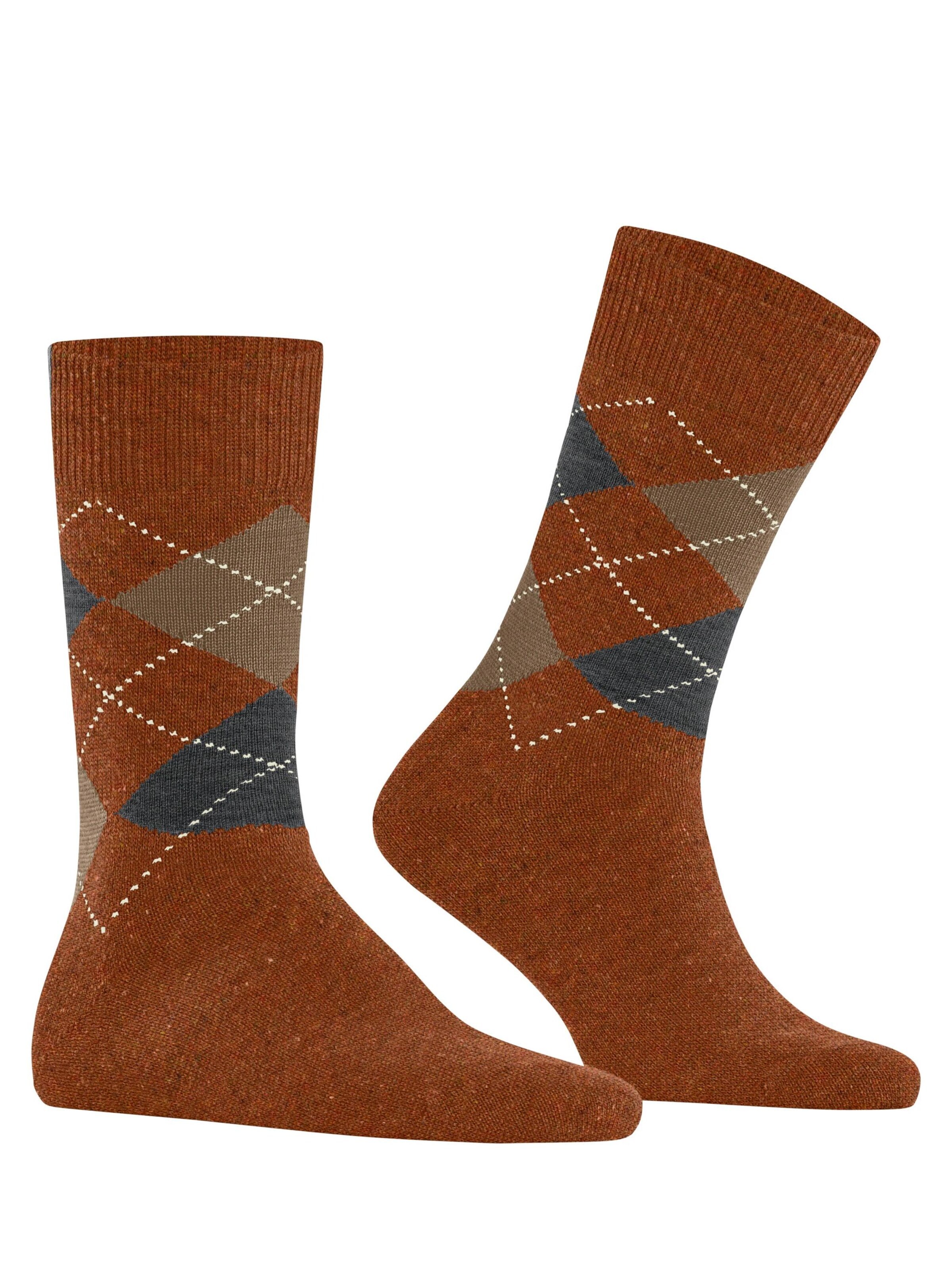 BURLINGTON Socks 'Dundee' in Red