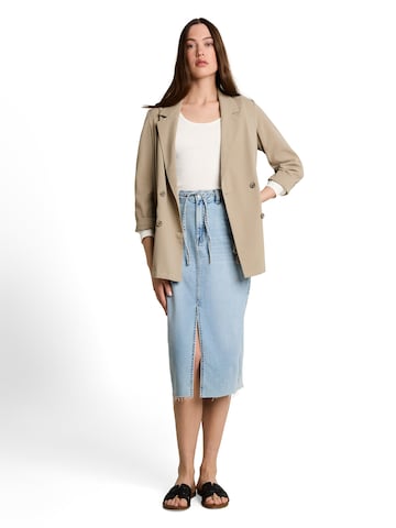 TOM TAILOR DENIM Тениска в бяло