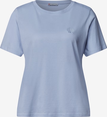 STREET ONE Shirt in Blue: front