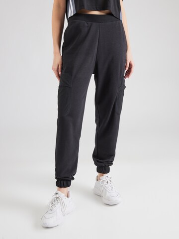 ADIDAS SPORTSWEAR Дънки Tapered Leg Спортен панталон в черно: отпред