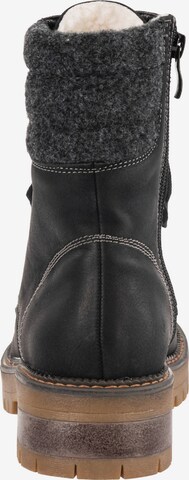 Palado Lace-Up Ankle Boots 'Lipsi' in Black
