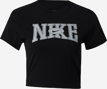 Nike SportswearMajica - crna boja: prednji dio