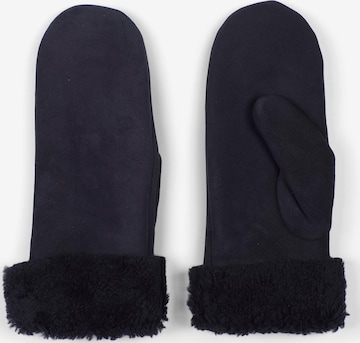 Mezzoguanti 'Women's Leather Gloves Elsa' di Howard London in nero: frontale