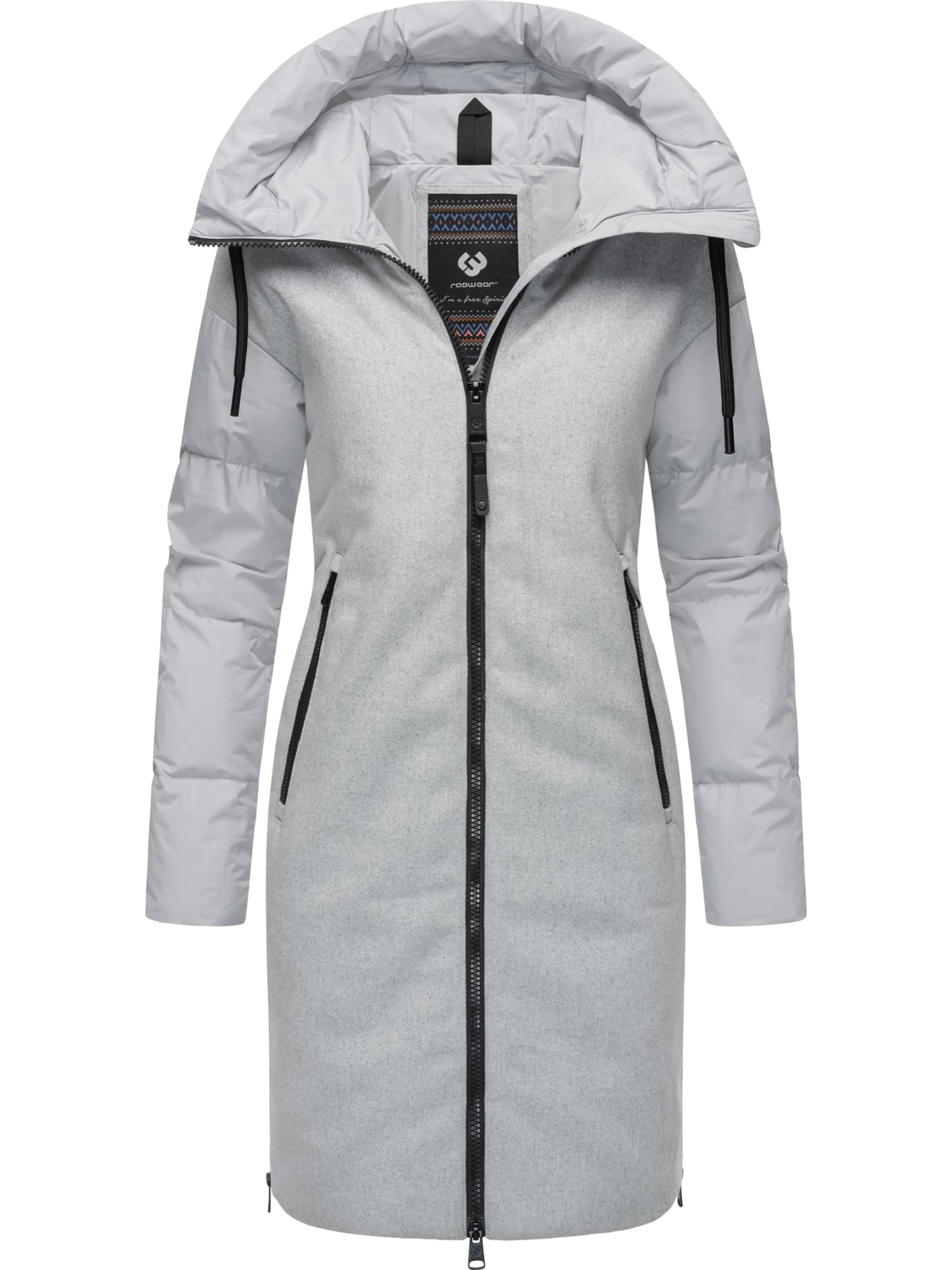 Ragwear Зимнее пальто 'Jumana' в Серый