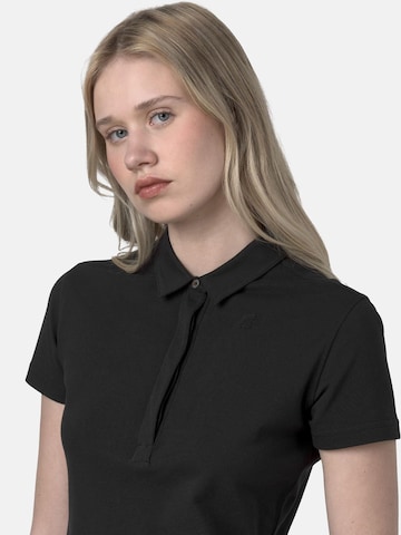 K-Way Shirt 'K-WAY AMDEA PIQUE SLIM T-Shirt e Polo' in Zwart
