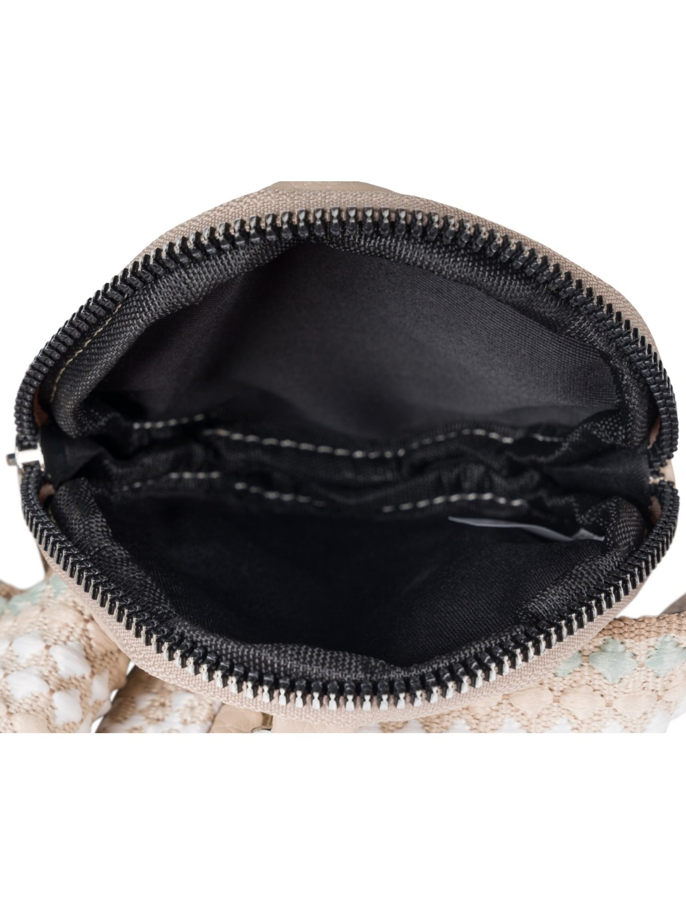 styleBREAKER Taschenzubehör 'Breiter Wechsel Taschengurt Pünktchen mit Börse'‌‌‌‌‌‌‌‌‌ in Grau