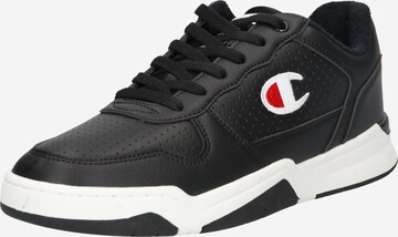 Sneaker low 'Chicago' de la Champion Authentic Athletic Apparel pe negru: față