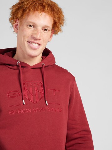 Sweat-shirt GANT en rouge