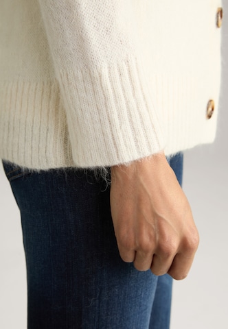 JOOP! Knit Cardigan in White