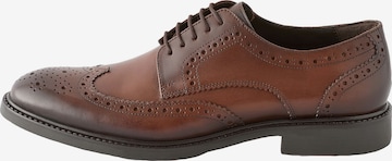 Next Nauhakengät 'Derby Brogues' värissä ruskea: etupuoli