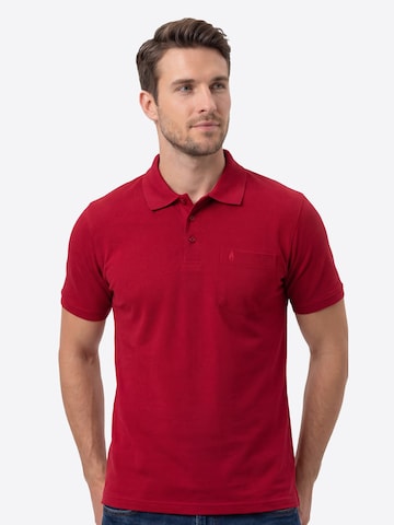 Ragman Shirt 'Basic' in Red: front