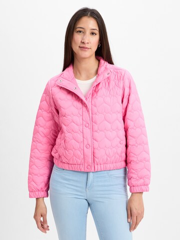 Marie Lund Between-season jacket ' ' in Pink: front