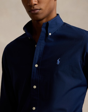 Coupe regular Chemise Polo Ralph Lauren en bleu