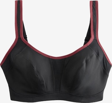 Next Bustier Urheilurintaliivit värissä musta: etupuoli