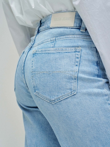 Salsa Jeans Tapered Jeans in Blau