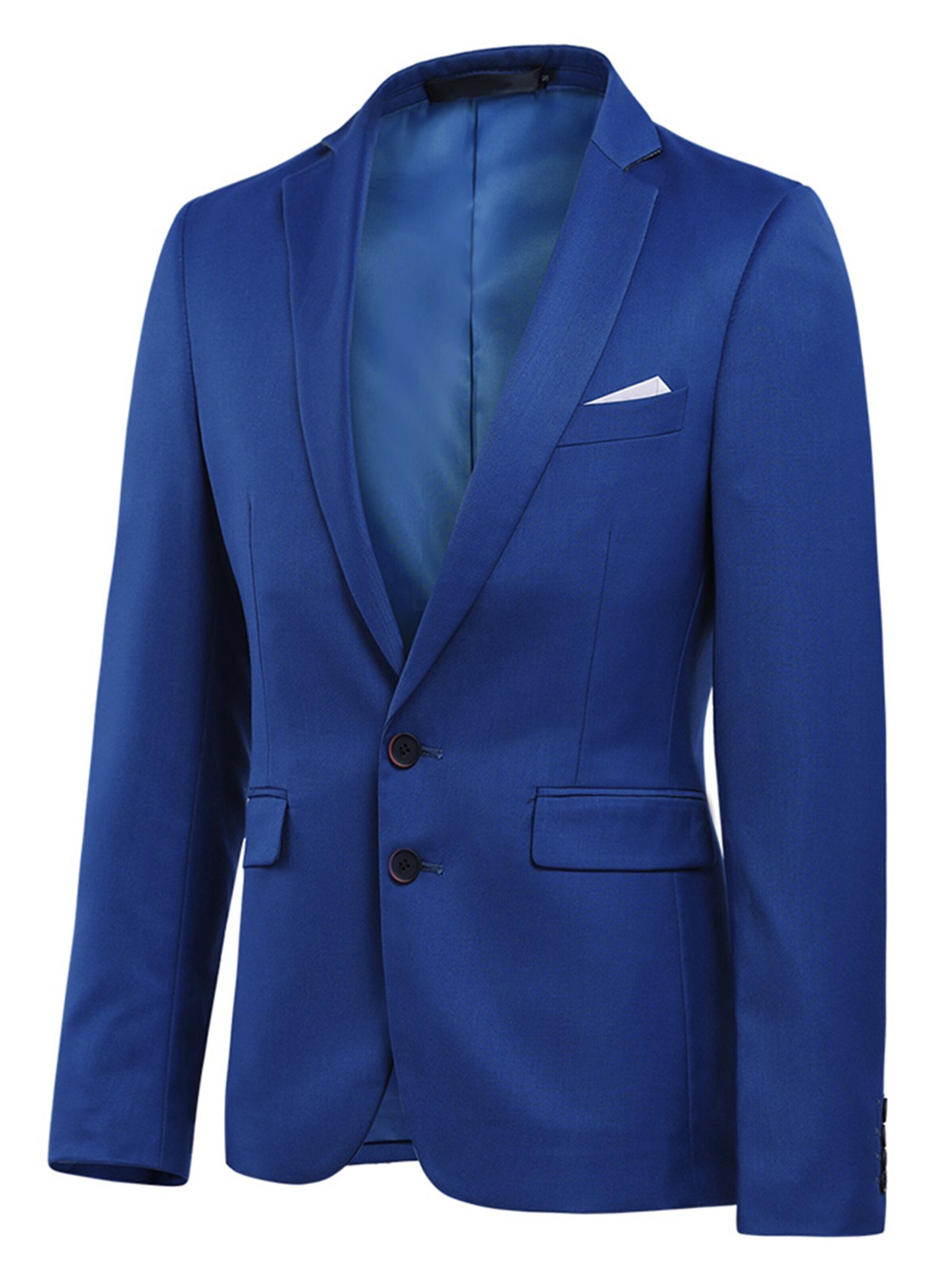 YOUTHUP Slim fit Suit 'Duett' in Blue