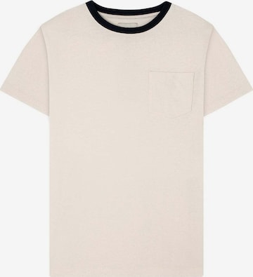 T-Shirt Scalpers en beige : devant