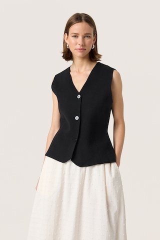 SOAKED IN LUXURY Vest 'Haven' i sort: forside