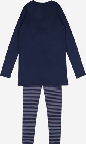 SCHIESSER Комплект пижама в синьо