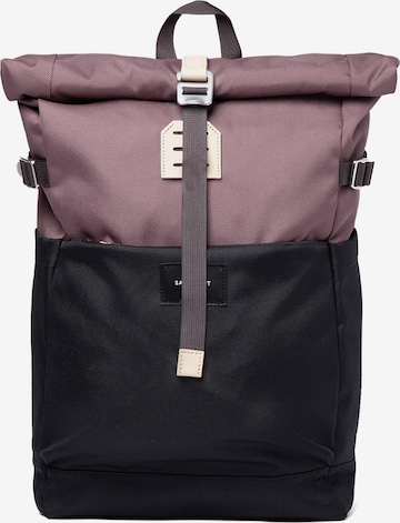 SANDQVIST Backpack 'ILON' in Purple: front
