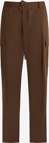Pantalon cargo SSEINSE en marron : devant