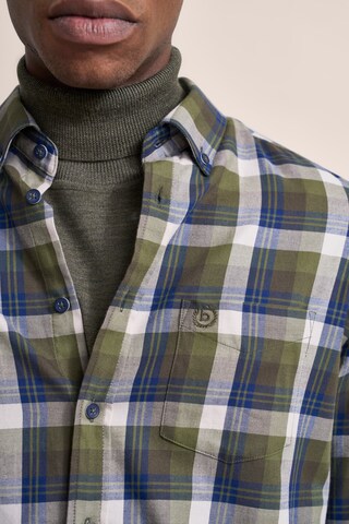 bugatti Regular fit Button Up Shirt in Green