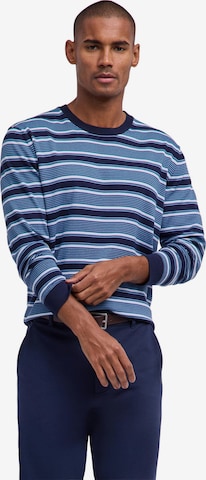 FALKE Pullover 'Cotton Knit' in Blau: Vorderseite