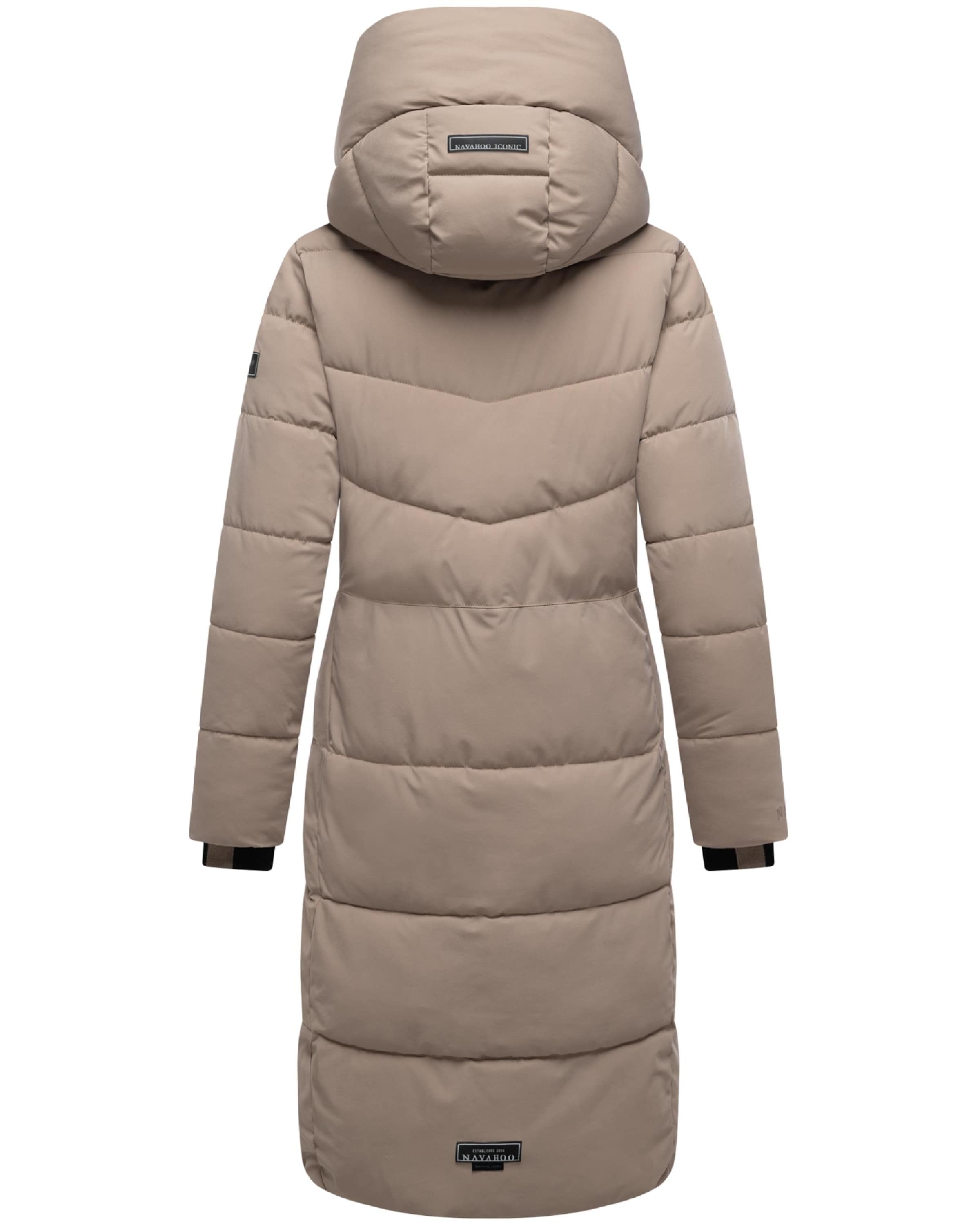 NAVAHOO Winter coat 'Schokokuss XIV' in Brown