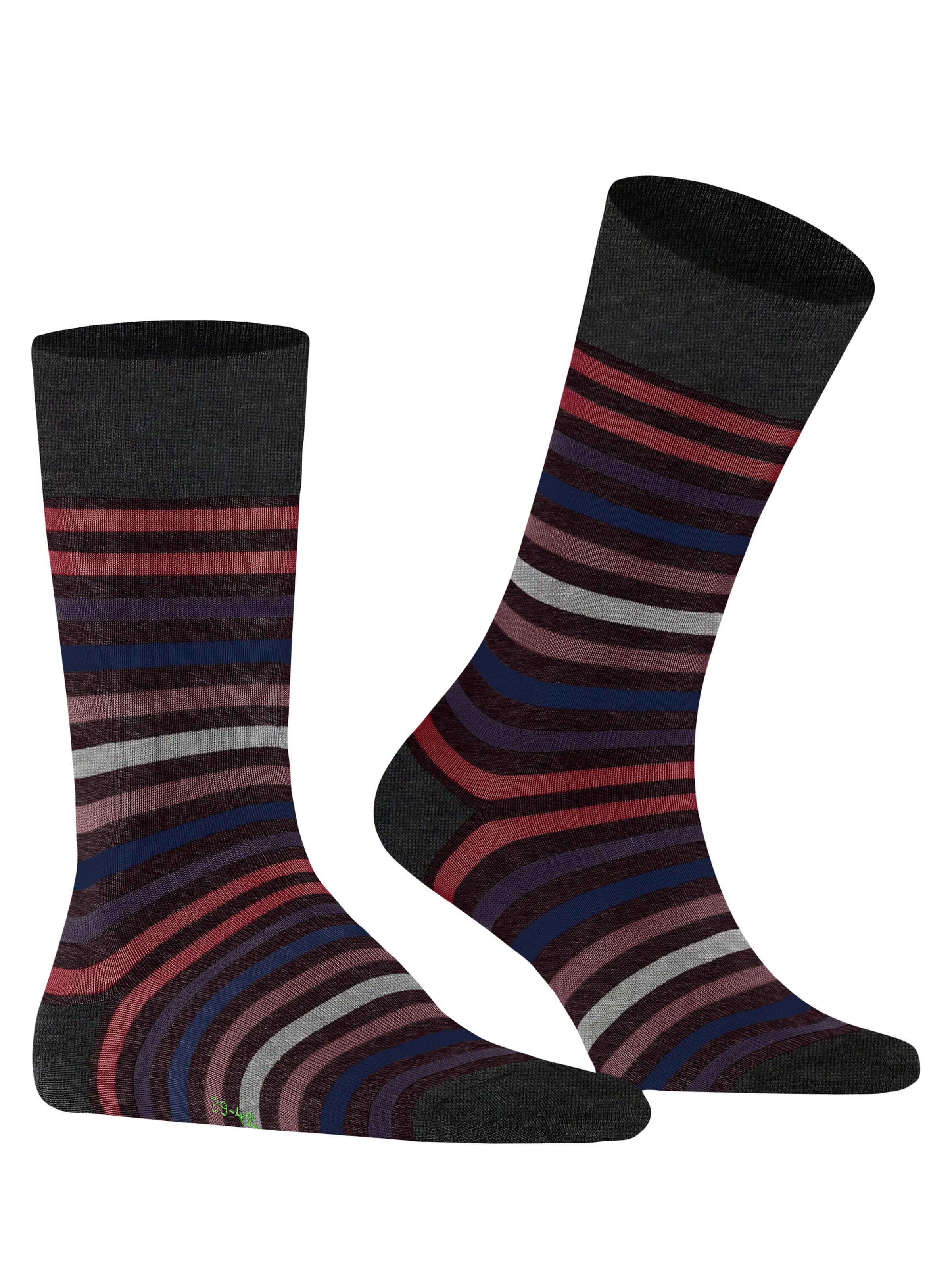 FALKE Socken 'Tinted Stripe'‌‌‌‌‌‌‌ in Rot