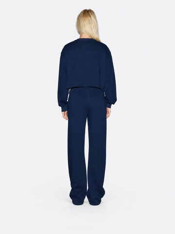 Sweat-shirt Ethiquet en bleu