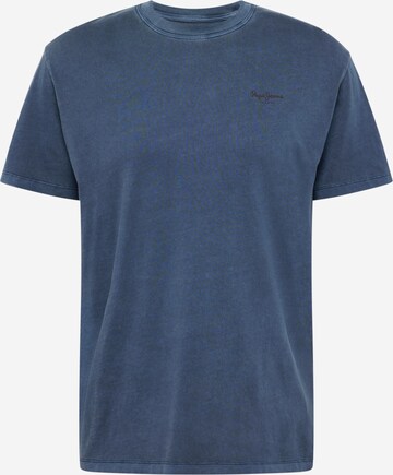 T-Shirt 'Jacko' Pepe Jeans en bleu : devant