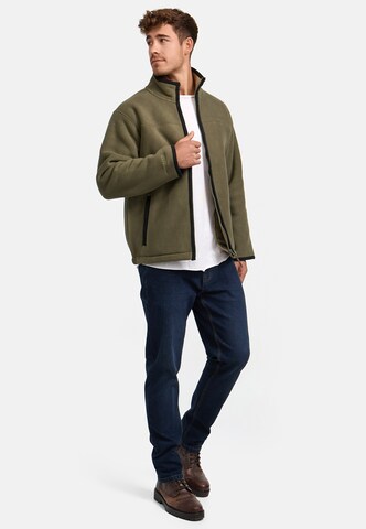 Veste en polaire 'Emilos' INDICODE JEANS en vert