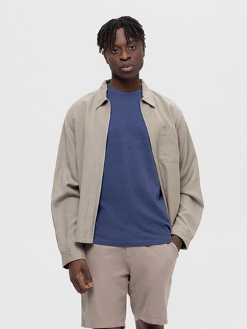SELECTED Shirt 'ASPEN' in Blauw