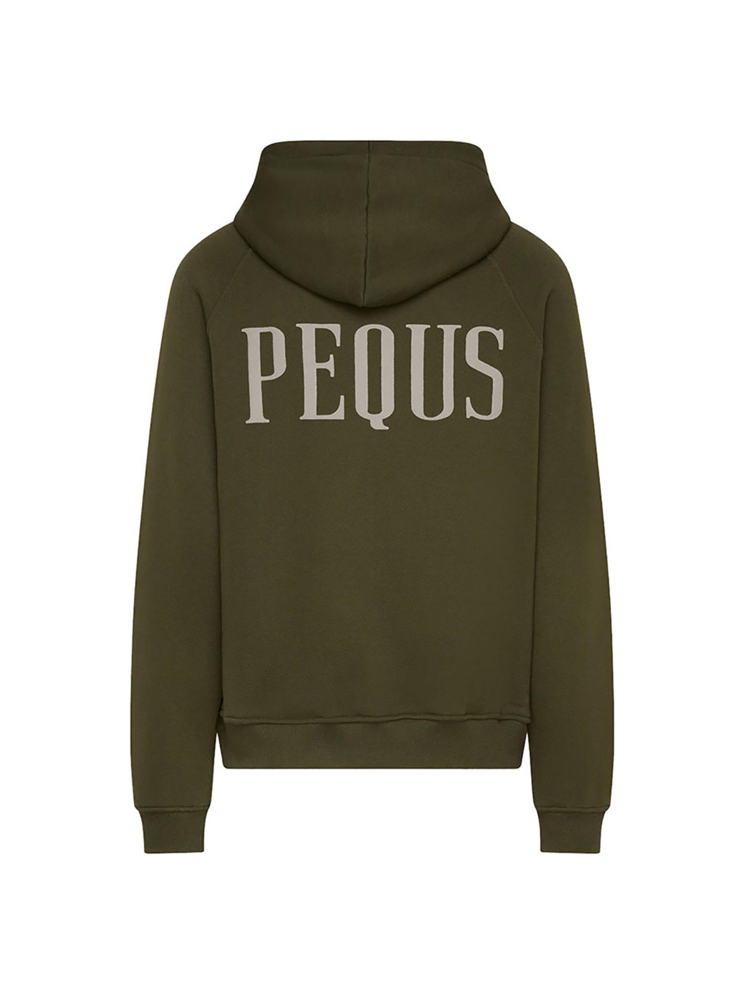 Pequs Sweatjacke 'Back'‌‌‌‌‌‌‌‌‌‌ in Grün